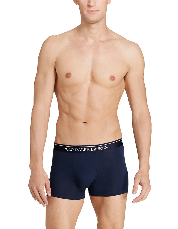 Stretch katoen Boxers 3-Pack Blauw