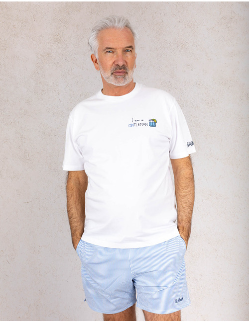 Mc2 Saint Barth t-shirt korte mouw wit