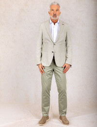 Roy Robson slim fit blazer groen
