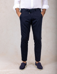 BG41 chino katoenstretch modern fit navy
