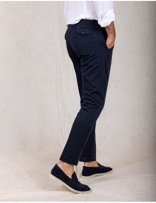 Briglia modern fit broek blauw