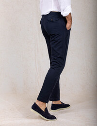 BG41 chino katoenstretch modern fit navy