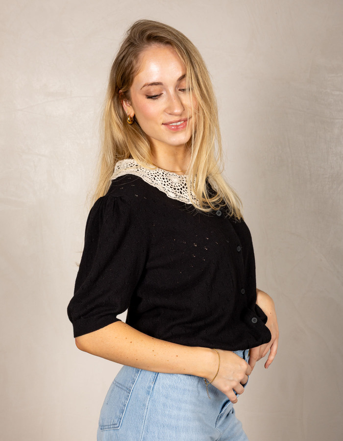 Rene Derhy pull zwart