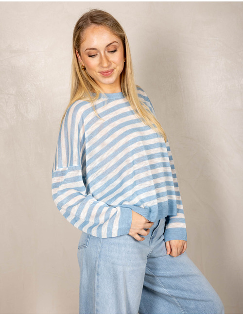 Rinascimento pull blauw