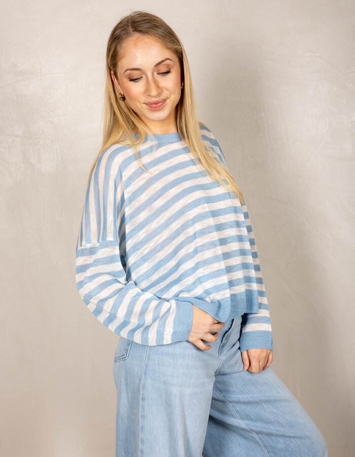 Rinascimento pull blauw