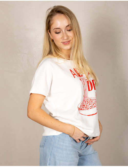 The Shirt Projects t-shirt korte mouw wit