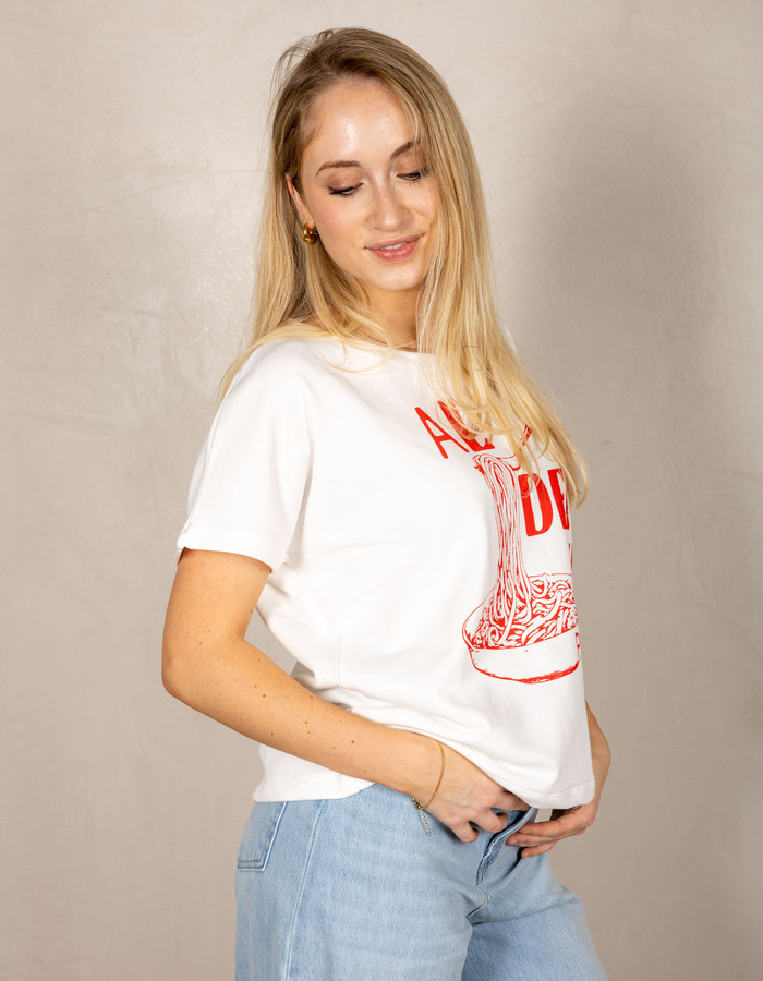 The Shirt Projects t-shirt korte mouw wit