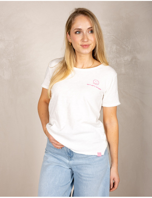 The Shirt Projects t-shirt korte mouw wit