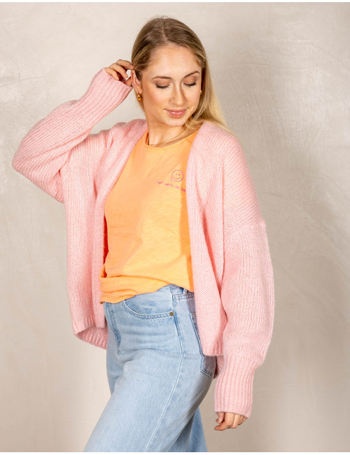 The Shirt Projects gilet roze