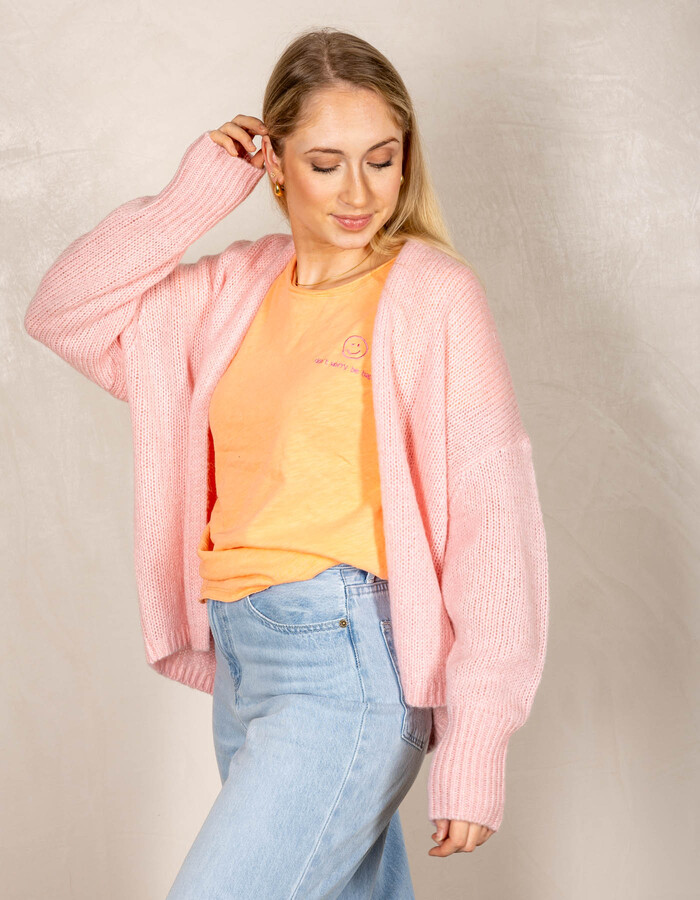 The Shirt Projects gilet roze