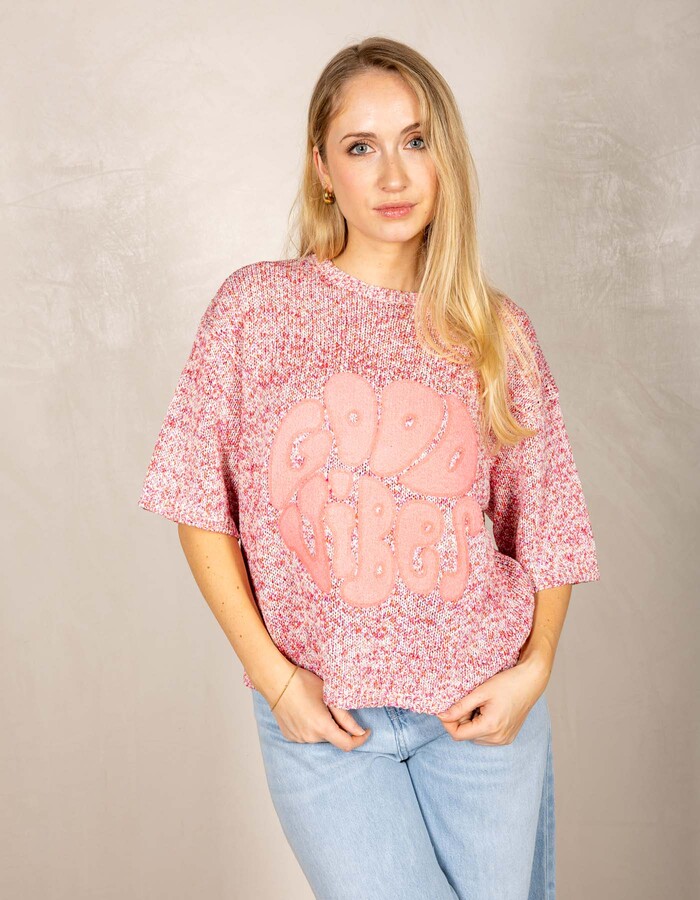 The Shirt Projects pull roze