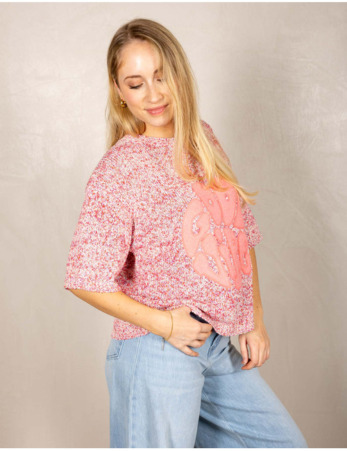 The Shirt Projects pull roze