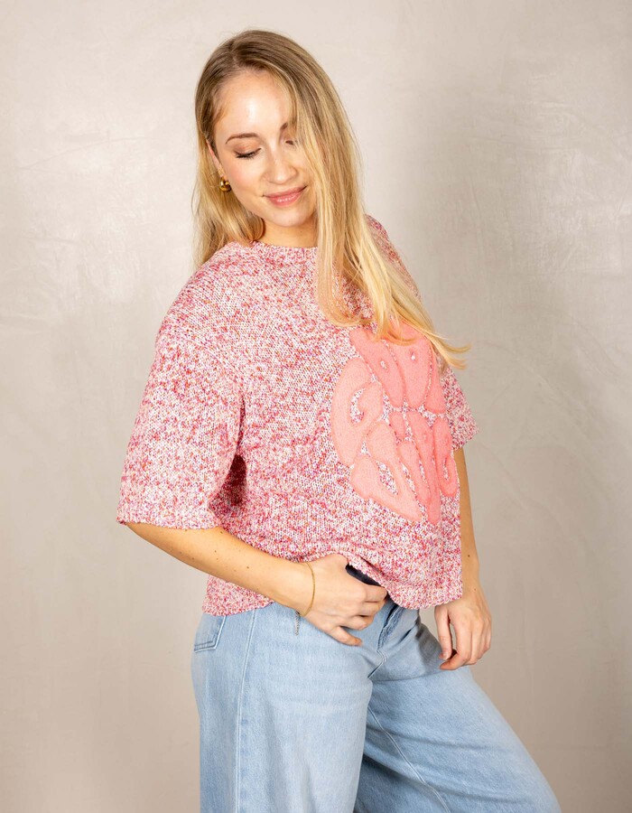 The Shirt Projects pull roze