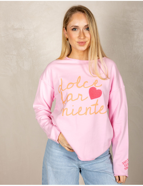 The Shirt Projects t-shirt lange mouw roze