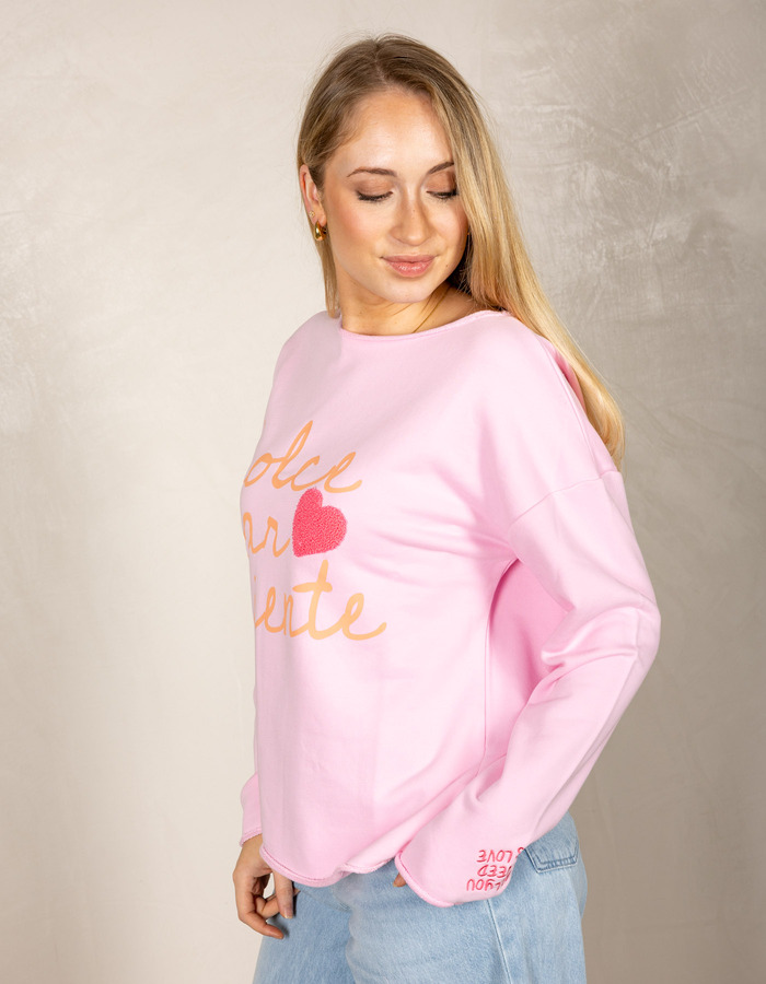 The Shirt Projects t-shirt lange mouw roze