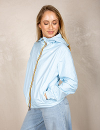 Lichte waterafstotende jas met kap