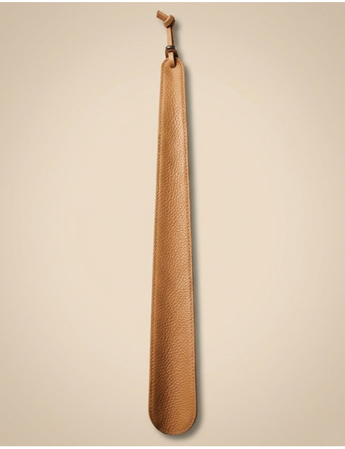 Pasotti Schoenlepel in Generfd Leder Beige