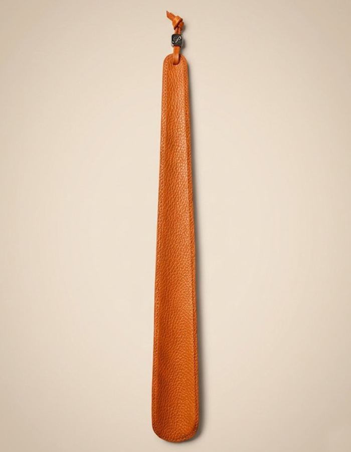 Pasotti Schoenlepel in Generfd Leder Oranje