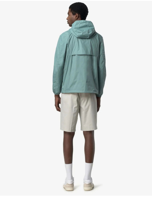 Jake Plus.2 reversible jas waterdicht groen beige