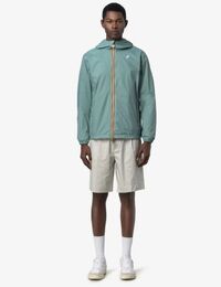 Jake Plus.2 reversible jas waterdicht groen beige