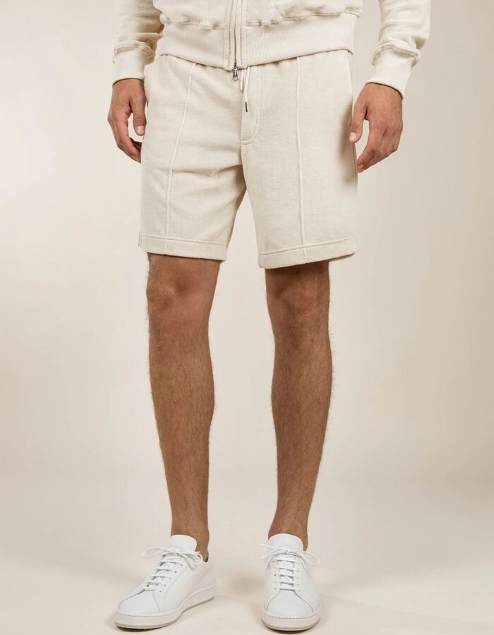 Terry towelling leisure shorts katoen badstof shell