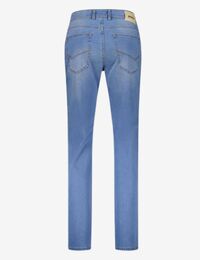 Bradley-2 jeans stretch katoen lichtblauw