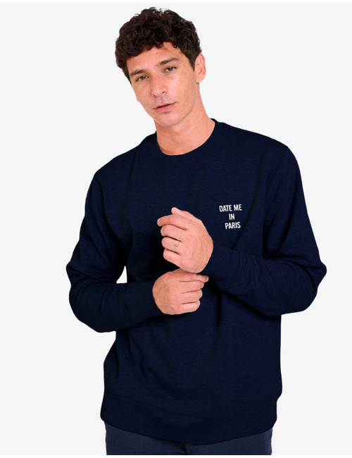 Augustin Date Me In Paris sweatshirt marine