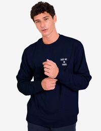 Augustin Date Me In Paris sweatshirt marine