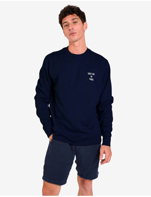 Augustin Date Me In Paris sweatshirt marine