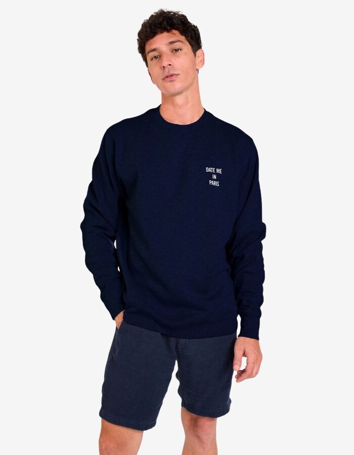 Augustin Date Me In Paris sweatshirt marine