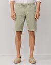 Chino bermuda stretch katoen seagrass groen