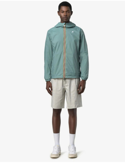 Jake Plus.2 reversible jas waterdicht groen beige