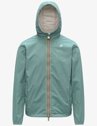 Jake Plus.2 reversible jas waterdicht groen beige
