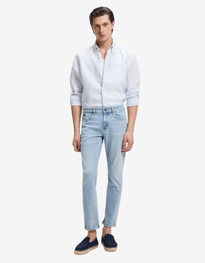 C-Delaware slim fit jeans stretch denim blauw