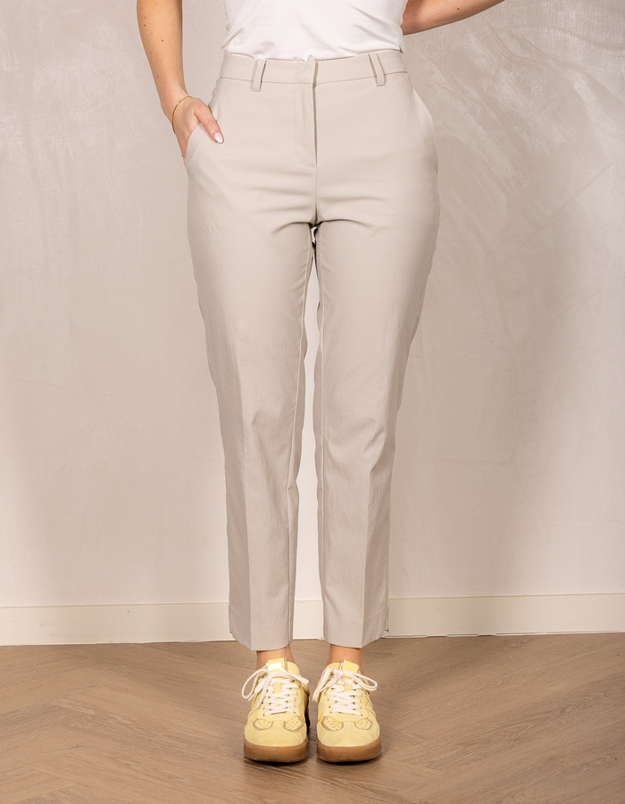 Krystal broek met rechte pijpen en elegante pasvorm