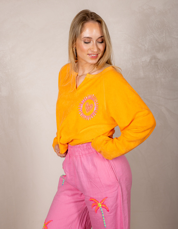 Grace sweater oranje