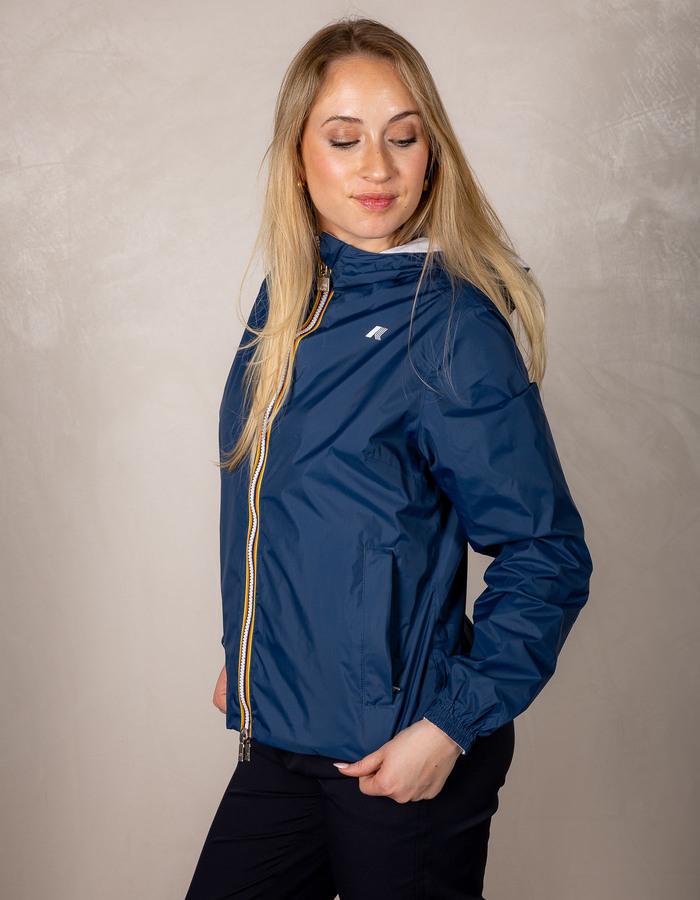 K-way jas blauw