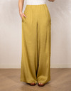 Tweezer - satijnen broek met wijde pijpen