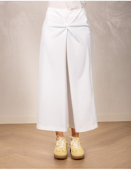 Kaveri - satijnen kokerrok met wikkellook