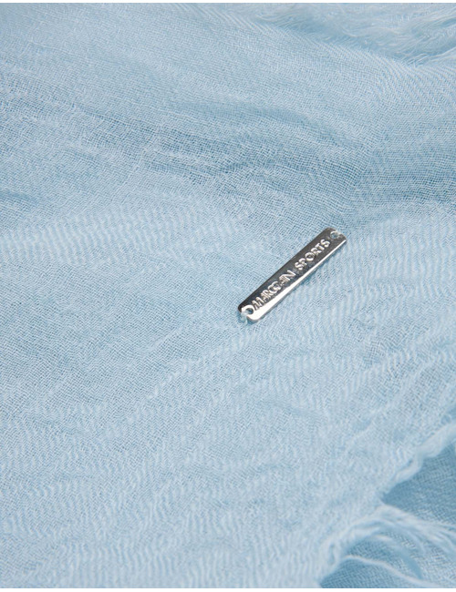 Sjaal met crinkle look