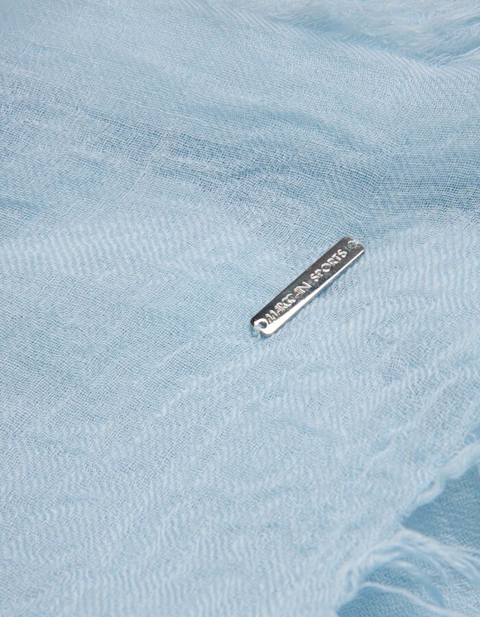 Sjaal met crinkle look