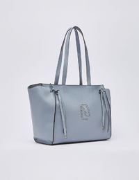 Grote tote bag met logo borduurwerk