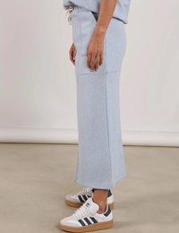 Maartje - rok lurex in cloudy met comfortabele pasvorm