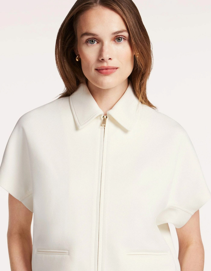 Cadiz - jas met normale pasvorm en korte mouwen