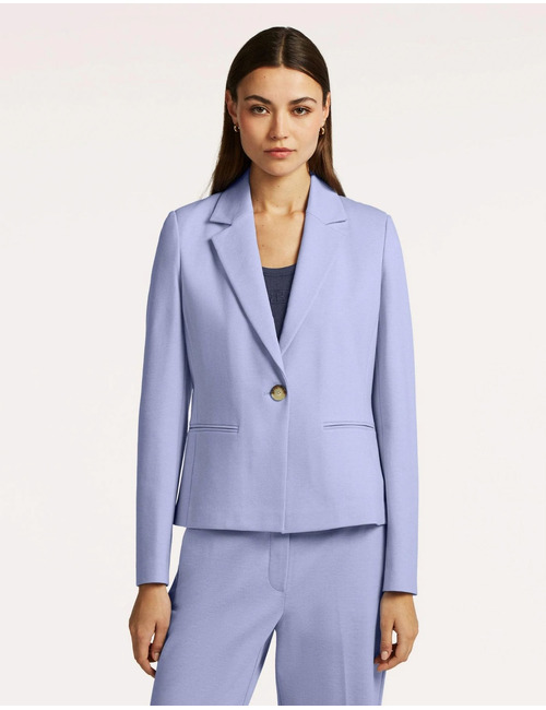 Petit - blazer met smalle pasvorm en jersey stof