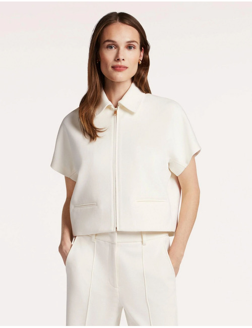 Cadiz - jas met normale pasvorm en korte mouwen