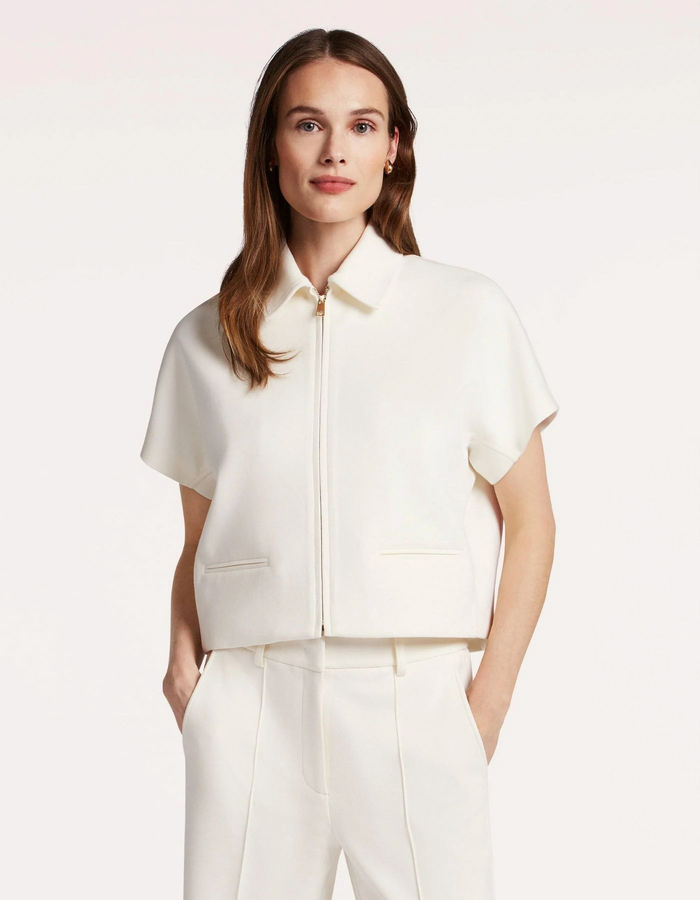 Cadiz - jas met normale pasvorm en korte mouwen