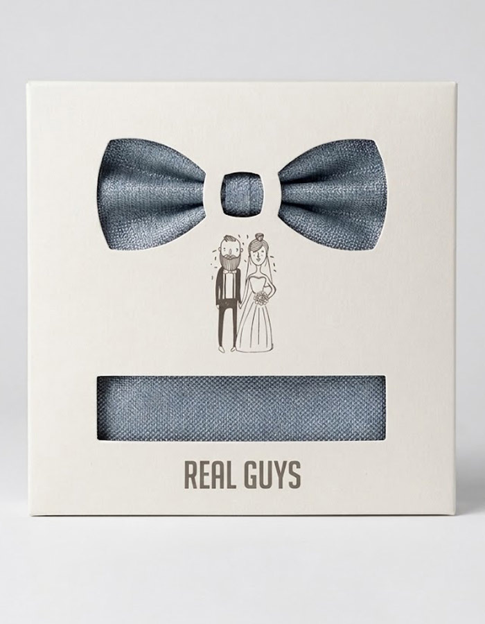 Real Guys vlinderdassen blauw