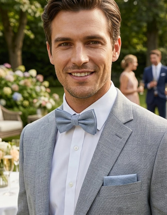 Real Guys vlinderdassen blauw