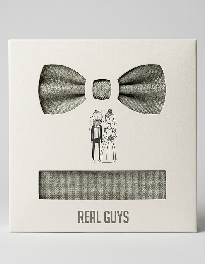 Real Guys vlinderdassen groen